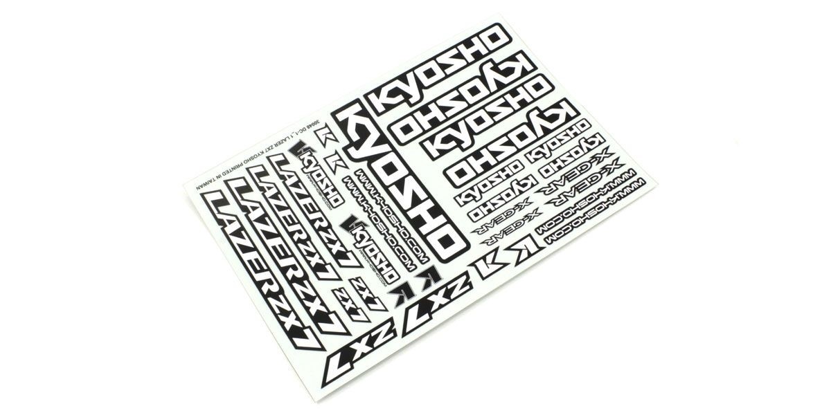 Kyosho DEKORBOGEN ULTIMA RB7 LAD03