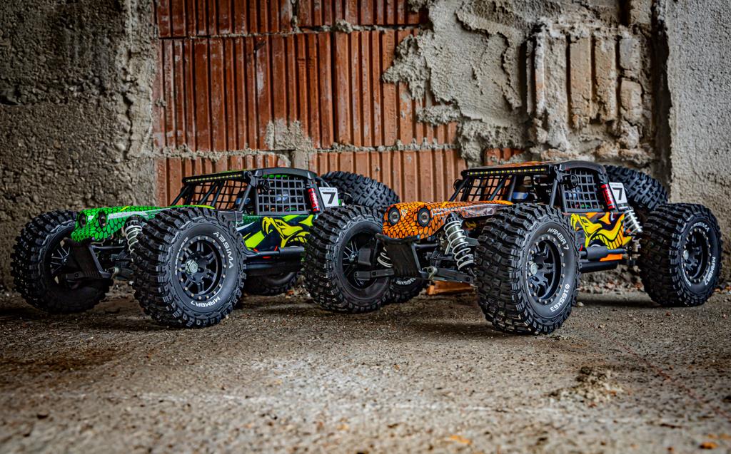 Absima Elektro RC Rock Racer MAMBA 7 Orange 6S BL RTR 17002 - Abbildung 12