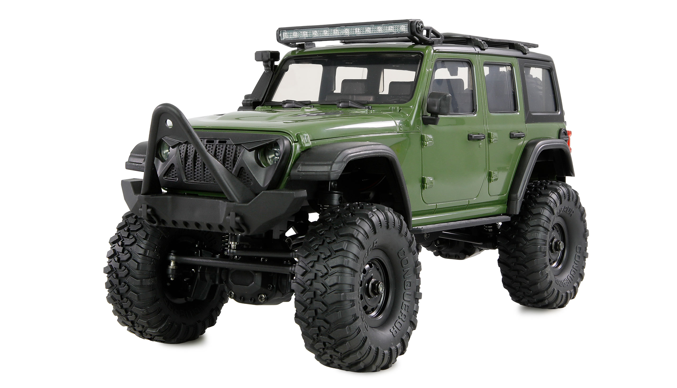 Amewi AMXRock Mini-Crosstrail Scale Crawler 4WD 1:16 RTR grün 22722