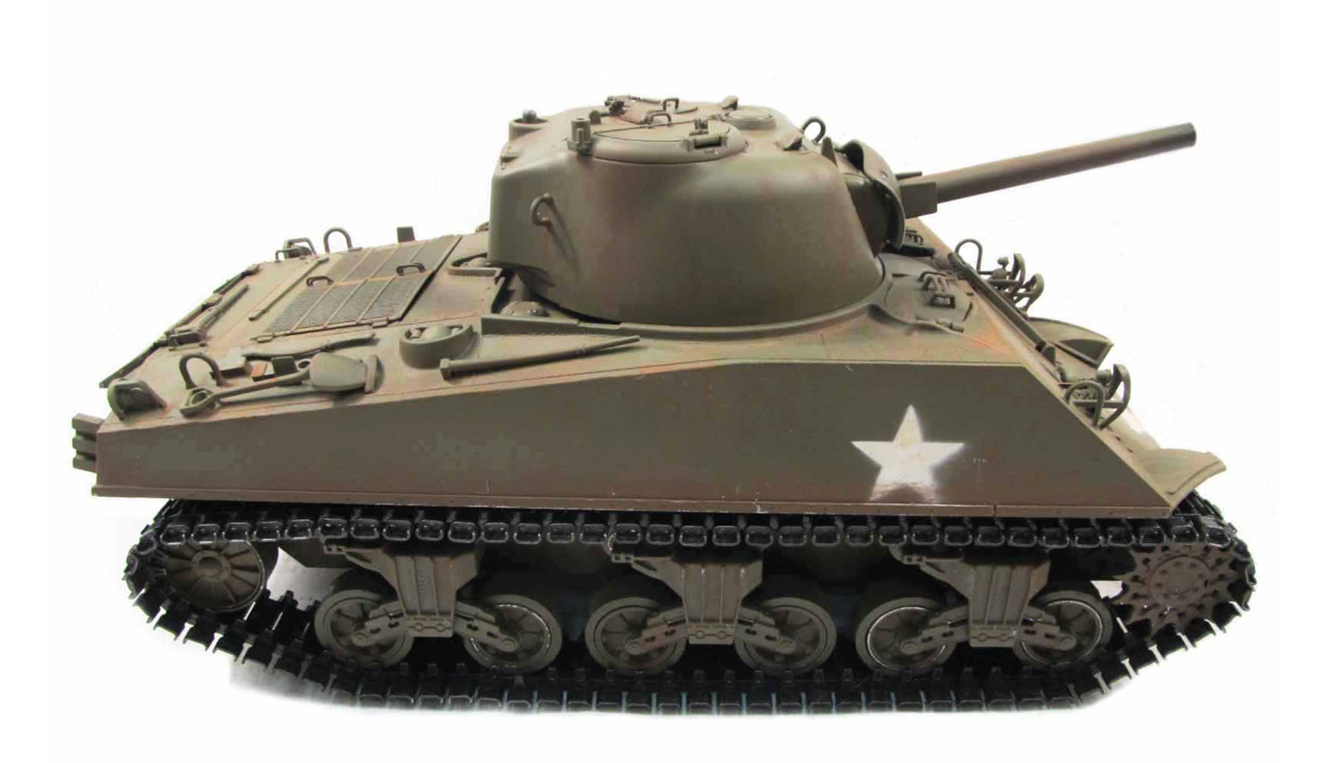 Amewi M4A3 Sherman Professional Line III Metal Panzer Army Green RTR Sound/Schuss 23084 - Abbildung 4