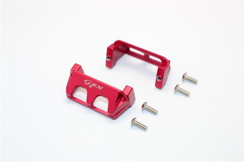 GPM Alu Servo Schutz rot Traxxas 1/16 E-Revo