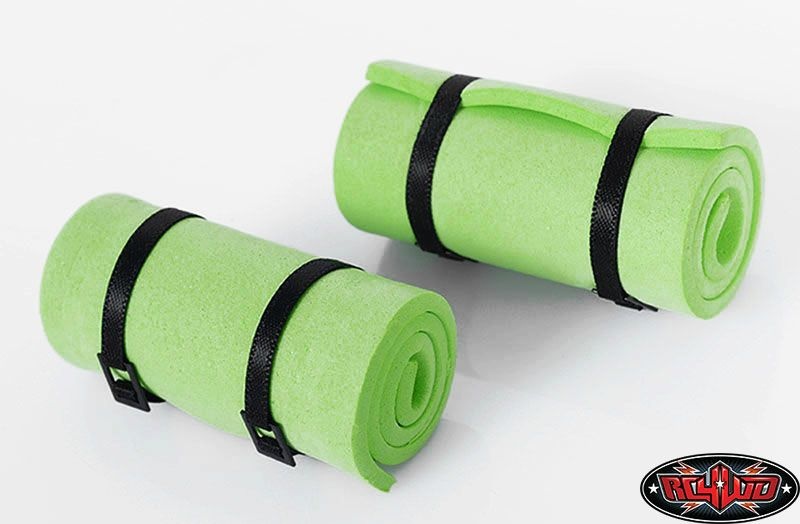 RC4WD 1/10 Sleeping Mat w/Straps (Green) Z-S1300