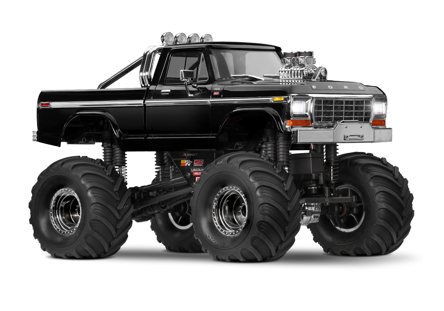 TRAXXAS TRX-4MT Ford F150 4x4 schwarz 1/18 Monstertruck RTR 98044-1 - Abbildung 1