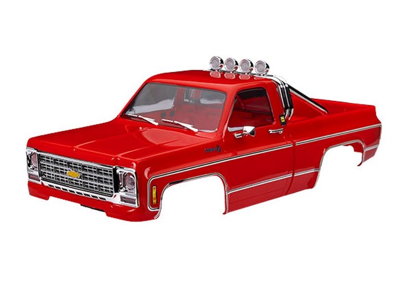 Traxxas Karosserie TRX-4M High Trail Chevy K10 rot komplett  9811-RED