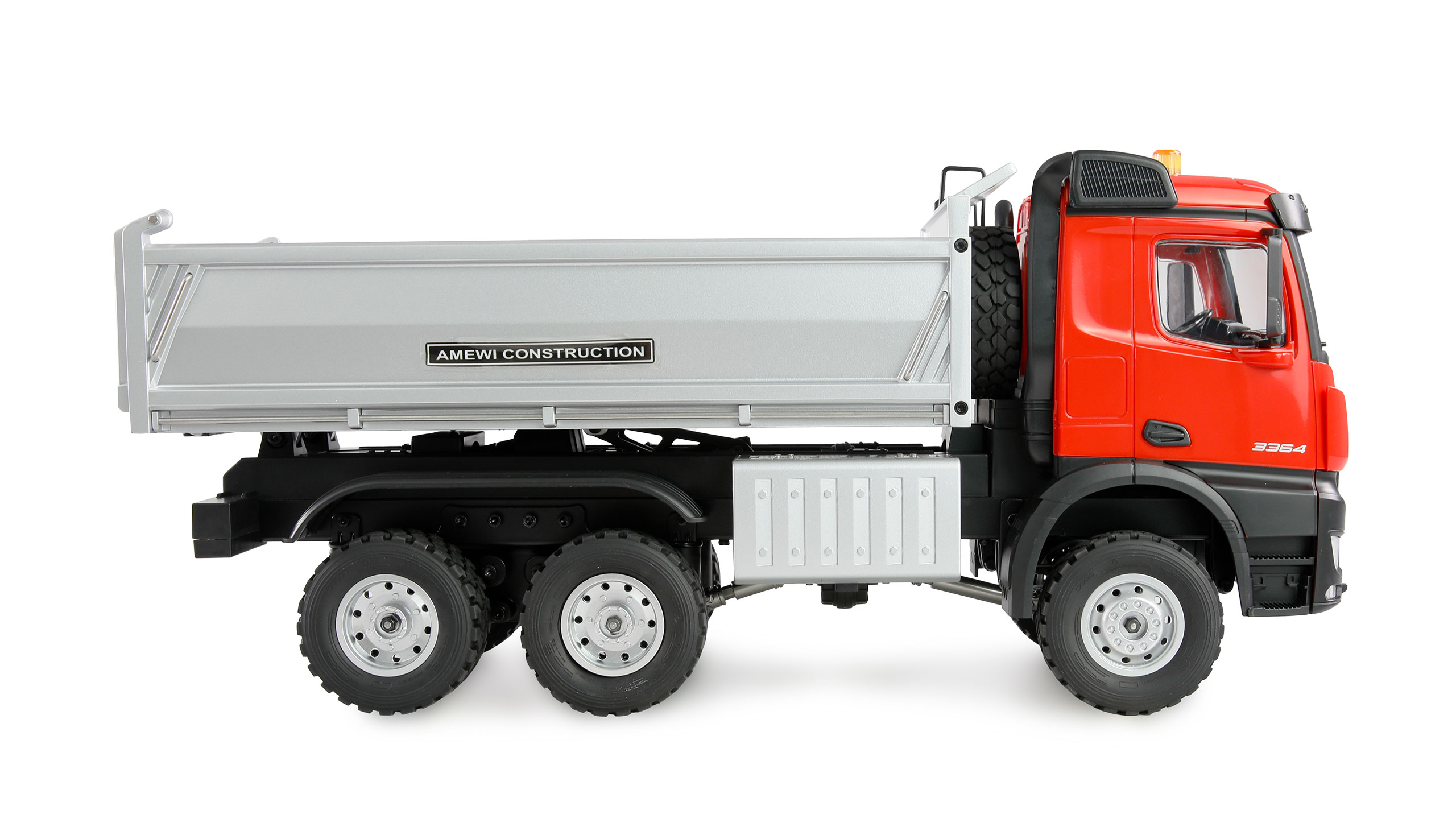 Amewi Mercedes-Benz Arocs Kipper 6x6 1:14 RTR rot 22684