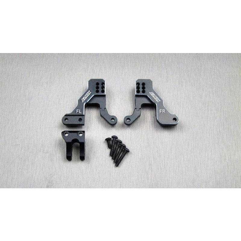 SAMIX Aluminium Dämpferbrücke vorne schwarz für TRX TRX4 & 6 TRX4-6023
