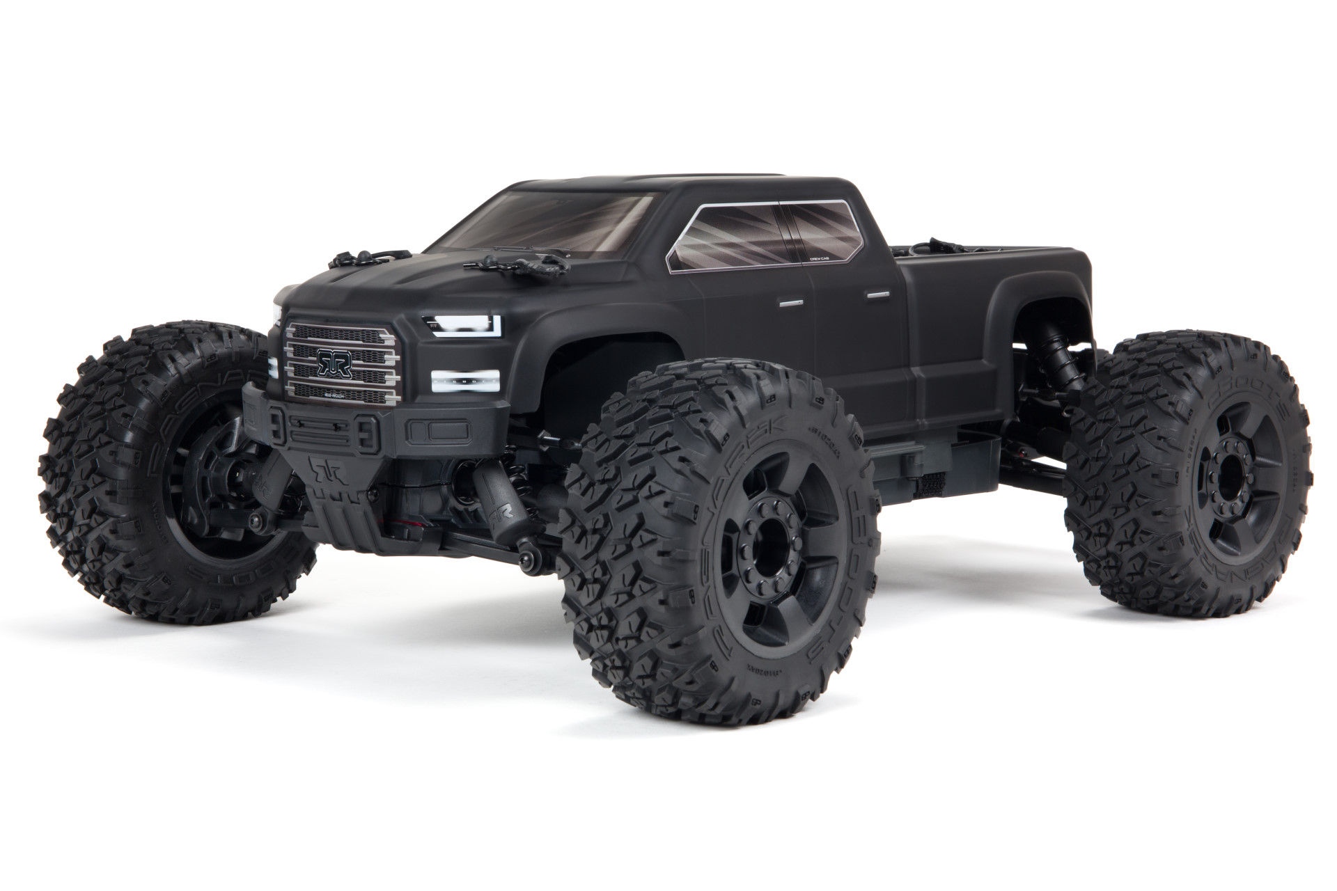 ARRMA 1/10 BIG ROCK 4X4 3S BLX Brushless Monster Truck RTR, Black ARA4312V3B