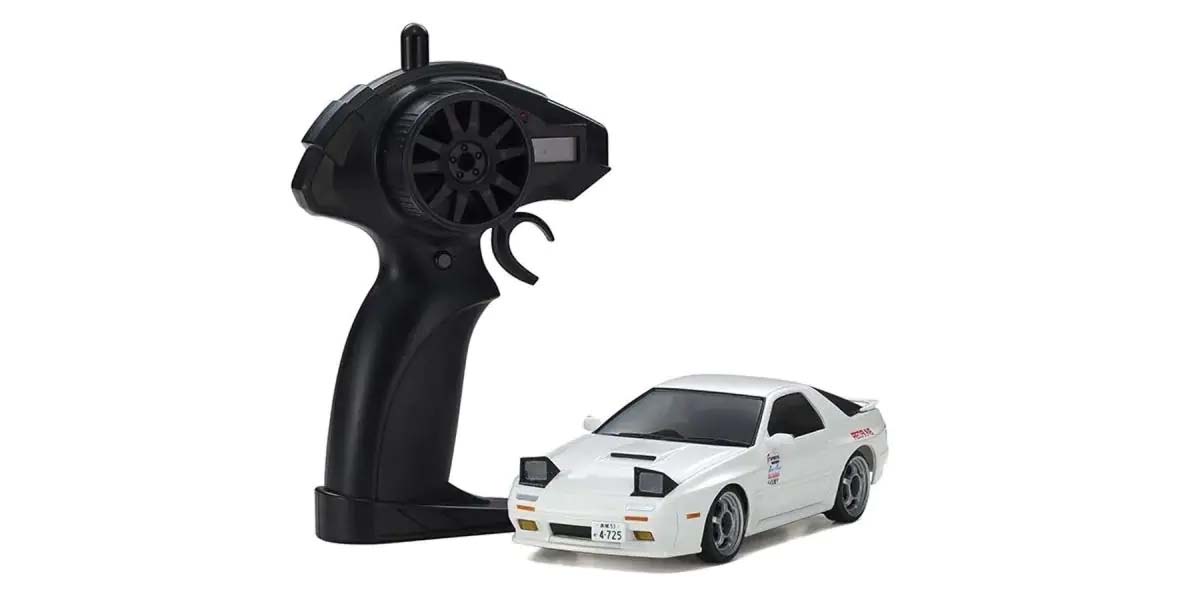 Kyosho First Mini-Z 1:28 Initial-D Mazda Savanna RX-7 FC3S WHITE 66602A - Abbildung 1
