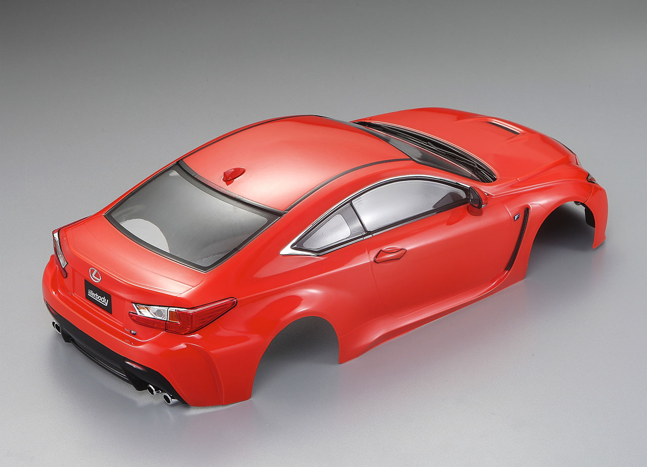 Killerbody Lexus RC Karosserie Orange 195mm RTU KB48649