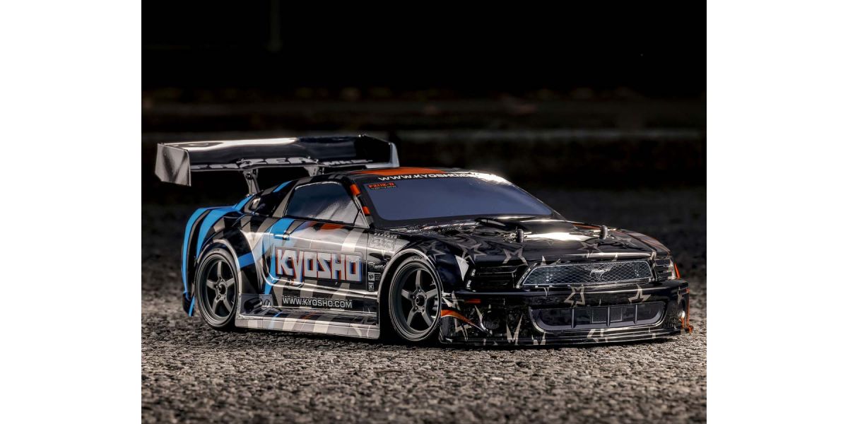 Kyosho FAZER MK2 Ford Mustang GT-R 2005 Drift T1 1:10 Readyset 34472T1B