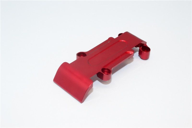 GPM Alu Unterbodenplatte eloxiert hinten rot Traxxas 1/16 E-Revo