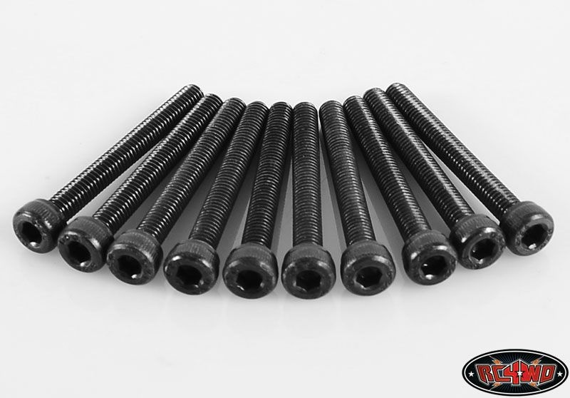 RC4WD Steel Socket Head Cap Screws M4 x 35mm (10) Z-S1031