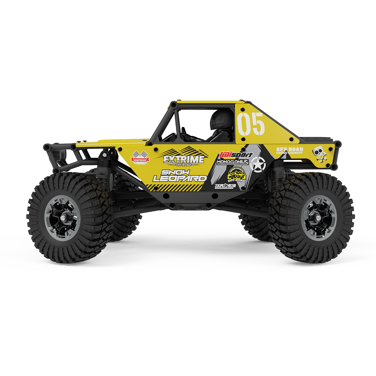 UDI RC Crawler SNOW LEOPARD 1/24 Brushless Gelb - Abbildung 2