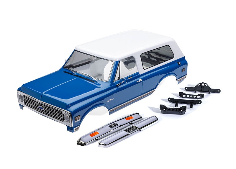 Traxxas Karosserie Chevrolet 1972 Blazer blau/weiß TRX-4 9130-BLWT