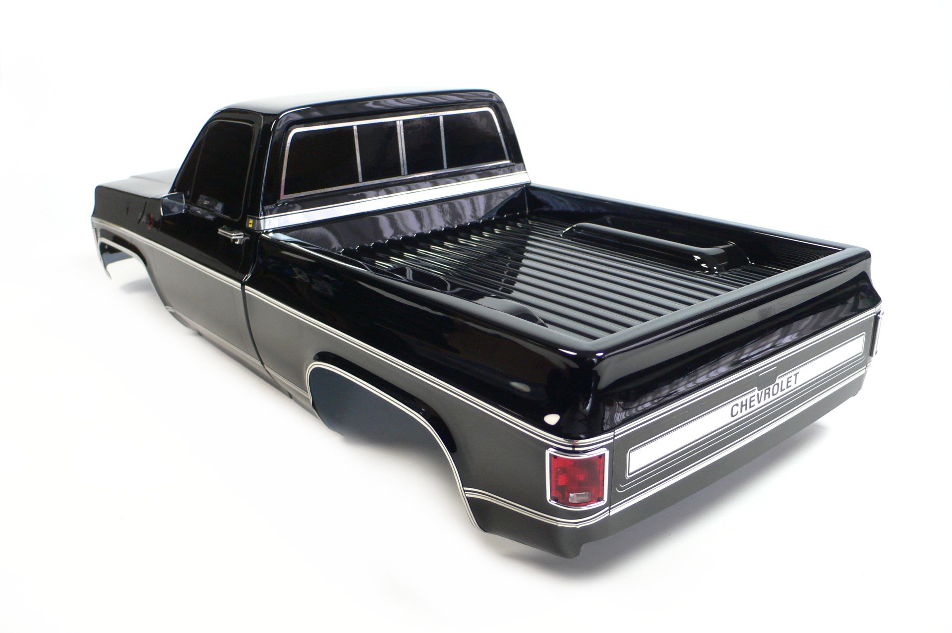 Traxxas TRX-4 Chevrolet K10 High Trail Karosserie 1:10 Schwarz Clipless Body - Abbildung 3