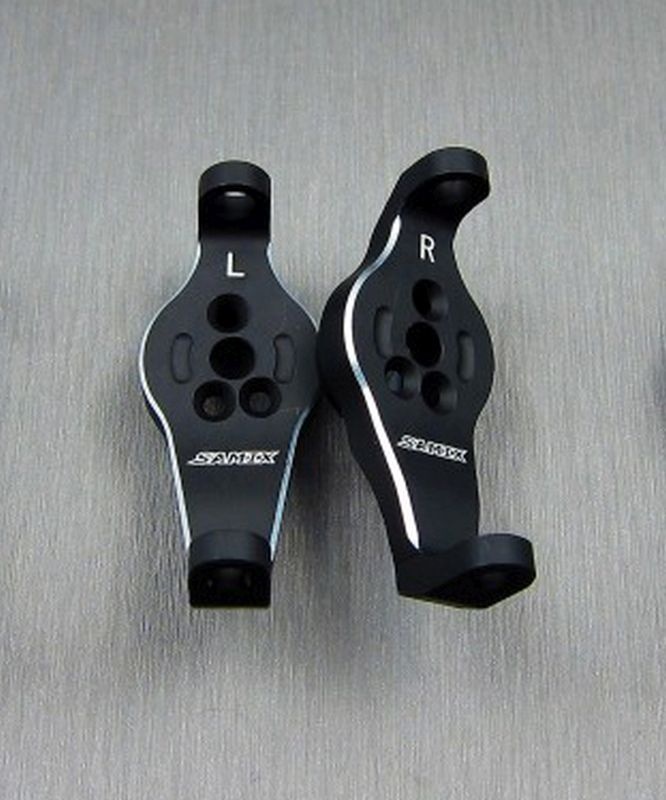 SAMIX Aluminium Radträger l/r schwarz für TRX TRX4 & 6 TRX4-6014