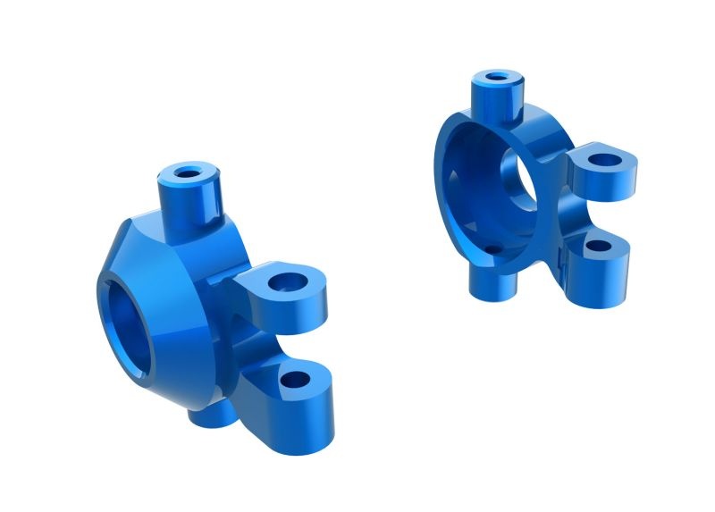 Traxxas Lenkhebel 6061-T6 Alu blau eloxiert l/r +KT 9737-BLUE