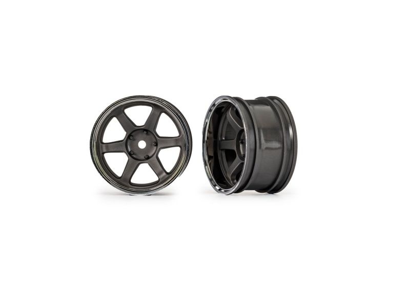 Traxxas 6-Speichenfelgen 1.9 grau hinten (2) 4-Tec Drift 10572 - Abbildung 1