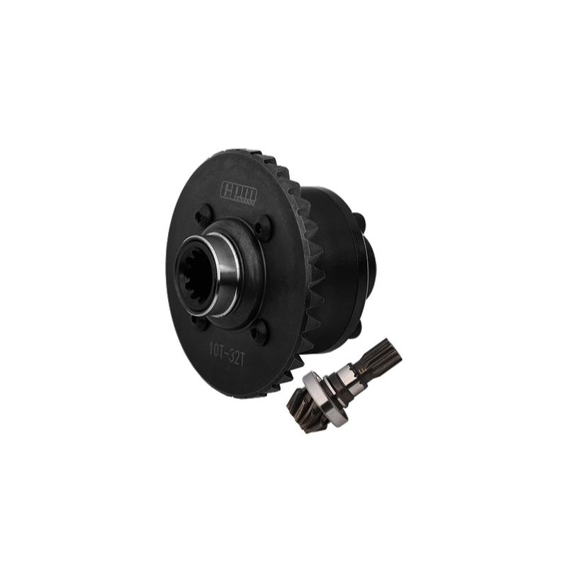 GPM Alu/Stahl Diff vo komplett schwarz (ohne Öl) TRX X-MAXX + XRT TXM1211FBK