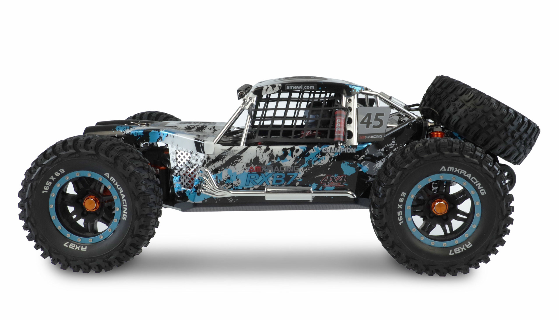 Amewi AMXRacing RXB7 Buggy 1:7 4WD RTR blau 22554 - Abbildung 3