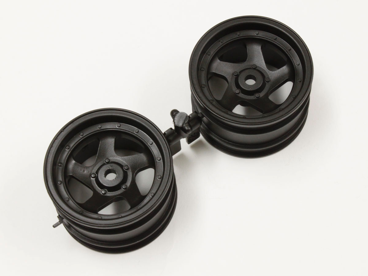 Kyosho FELGEN 5B 43MM. OPTIMA SCHWARZ (2) OTH244BK