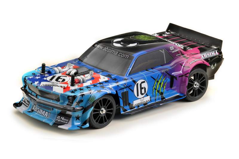 Absima 1:16 Speed Performance Touring Car "FUN MAKER" neon genesis 4WD Brushless RTR 16011