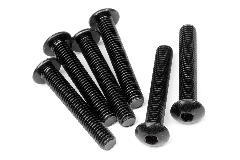 HPI Flachkopfschraube M5X30mm (Innensechsk./6St) 94760