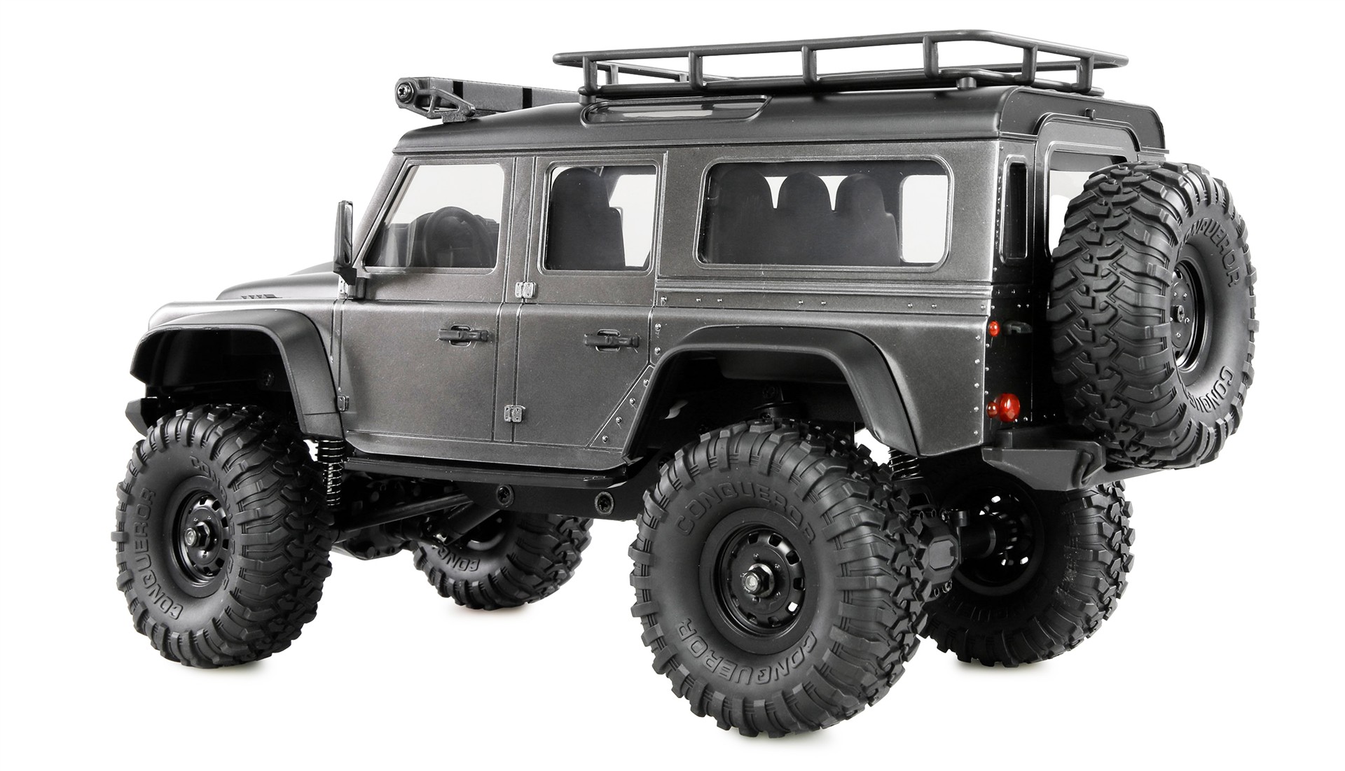 Amewi AMXRock Mini-D90 Scale Crawler 4WD 1:16 RTR grau 22726