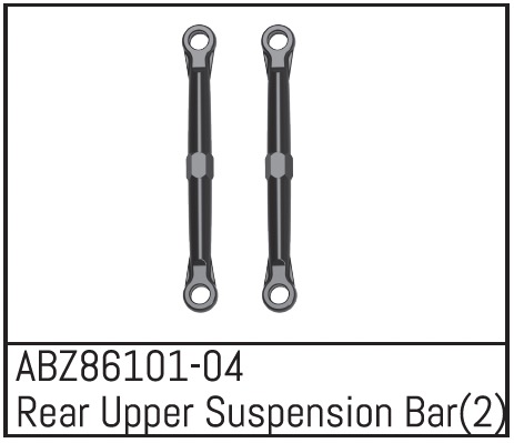 Absima Rear Upper Suspension Bar - Mini AMT (2) Z86101-04