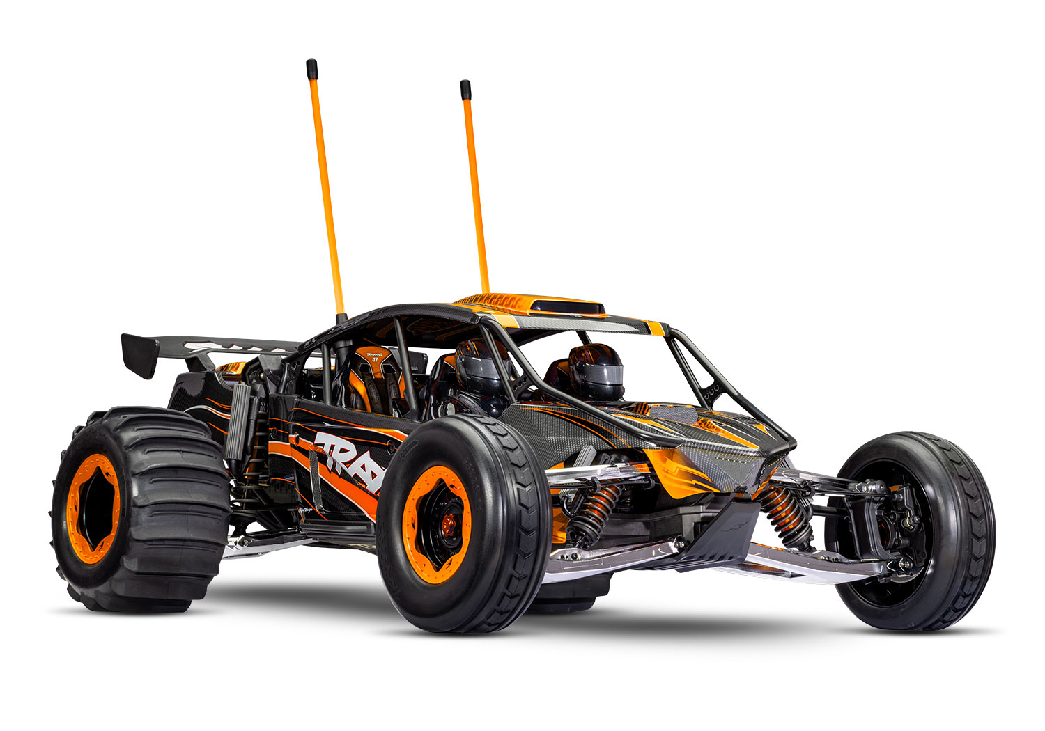 Traxxas FUNCO RWD 8S VXL 1/6 Sand Car Orange RTR Brushless o. Akku & Lader 109076-4 - Abbildung 1