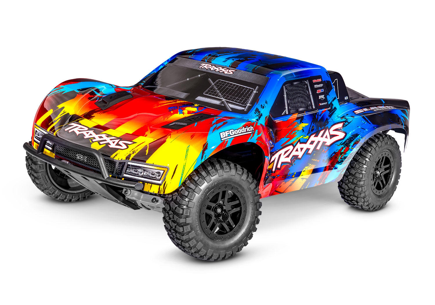 Traxxas Slash 2WD VX3 Brushless Short-Course RNRX 1/10 RTR 58434-4 - Abbildung 1