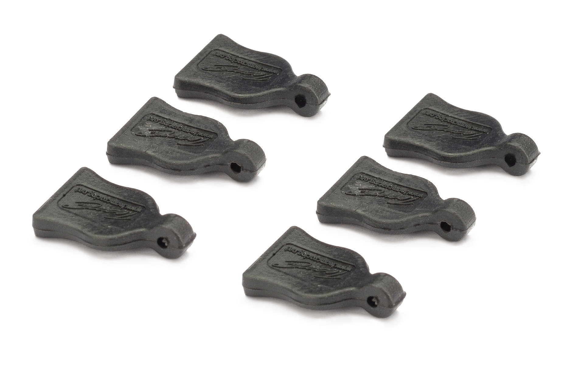 Absima Splint - Grip Gummi schwarz (6 St.) 2440057 - Abbildung 1