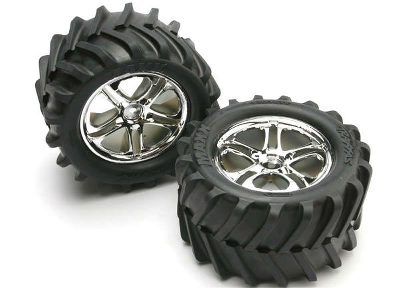 Traxxas Reifen+Felgen montiert 5173