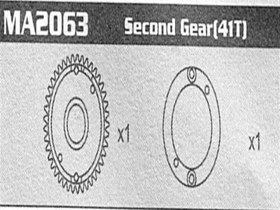 Amewi MA2063 Second Gear (41T) Raptor MA2063