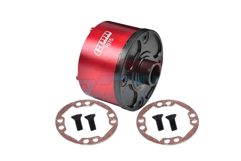 GPM Alu-Diffgehäuse verstärkt v/h rot ARRMA Kraton, Outcast 8s MAKX011NR