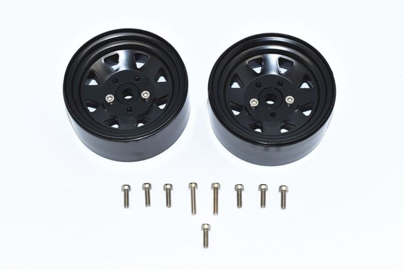 GPM Alu Felge 1.9 schwarz Traxxas Traxxas4 & 6