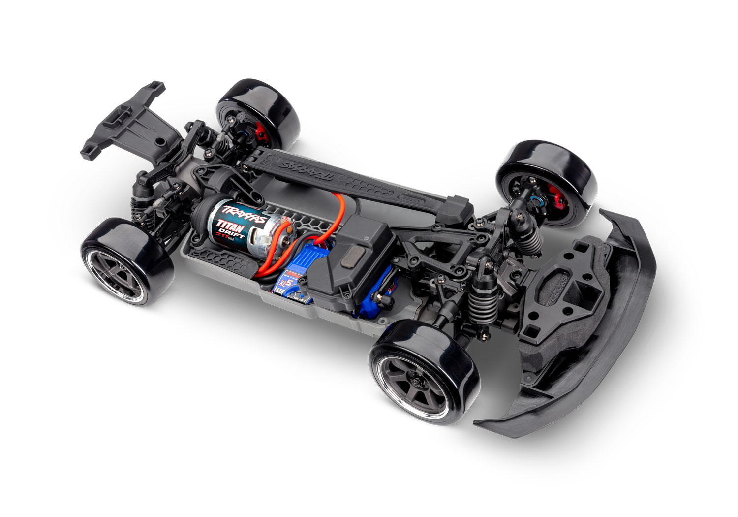 Traxxas 4-TEC Ford Mustang kupfer 1/10 Drift RTR Brushed ohne Akku und Ladegerät 105237-4-CPR - Abbildung 5