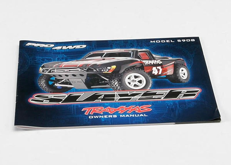 Traxxas OWNER'S MANUAL, SLAYER 5999