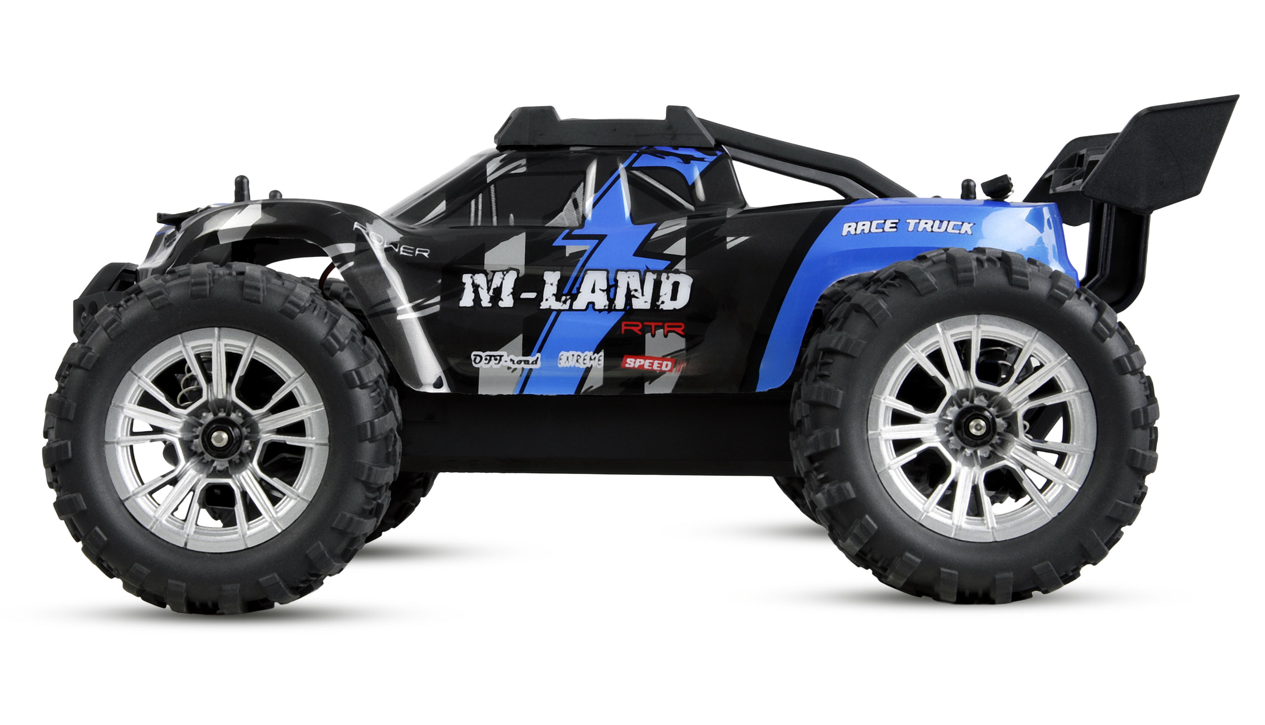 Amewi M-Land Truggy 48km/h 4WD 1:16 RTR blau 22756