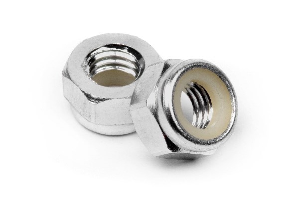 HPI Aluminium Stoppmutter M5 Silber (10St) 95862