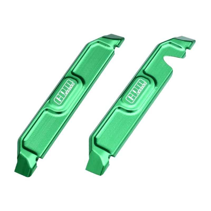 GPM Alu-Nerfbars Chassis grün (2) TRX MiniMaxx TXMM014G - Abbildung 1