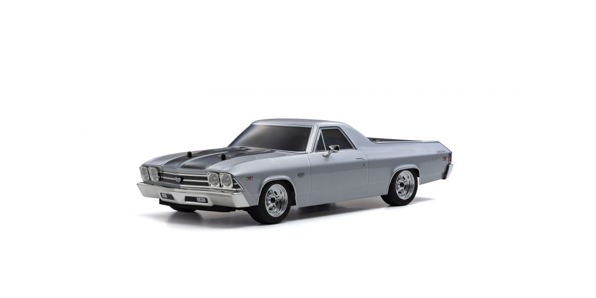 Kyosho FAZER MK2 (L) 1969 Chevy El Camino SS 396 Grau 1:10 Readyset 34419T2B