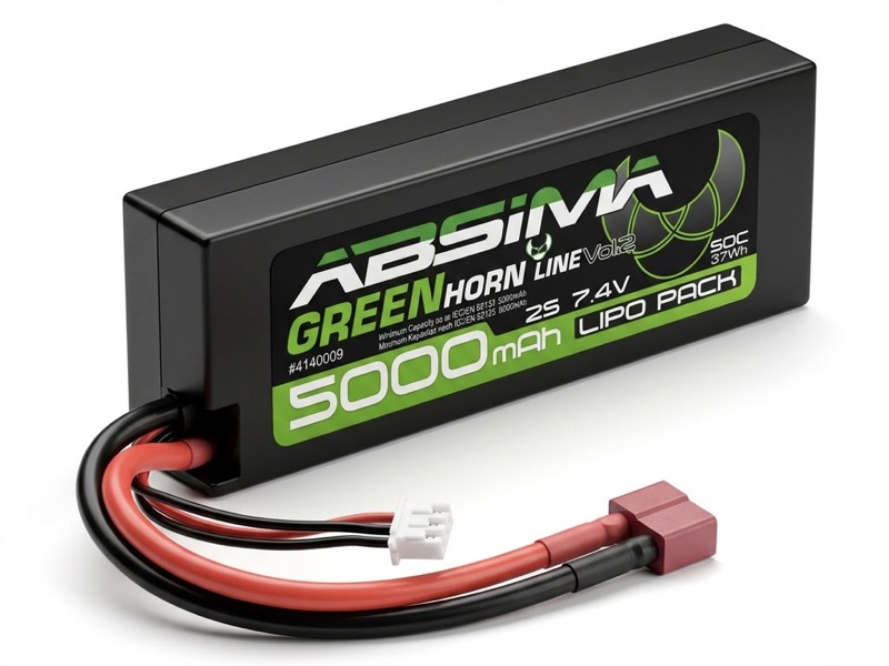 Absima Greenhorn LiPo 2S/7.4V 50C 5000 HC (T-Plug) 4140009