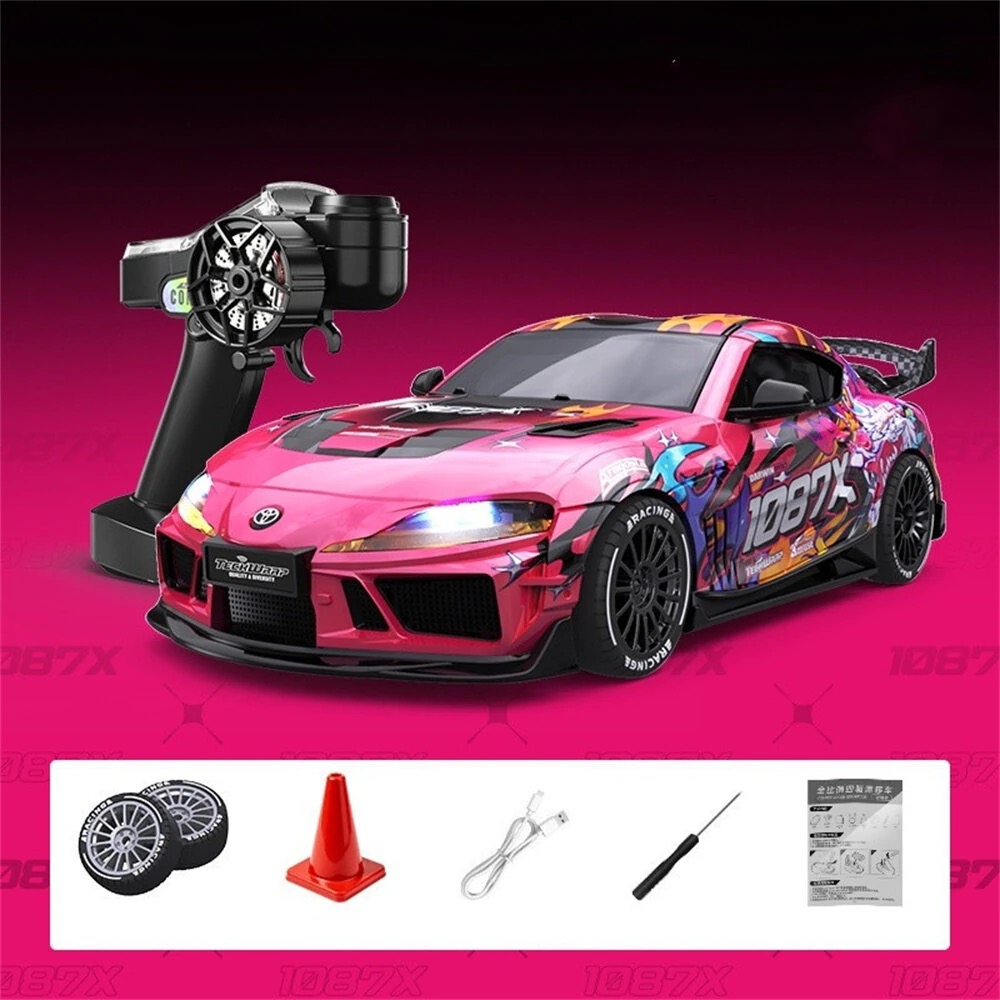 Absima 1:43 4WD Drift/Race Car SUPRA RTR - 1087X pink 10041 - Abbildung 5