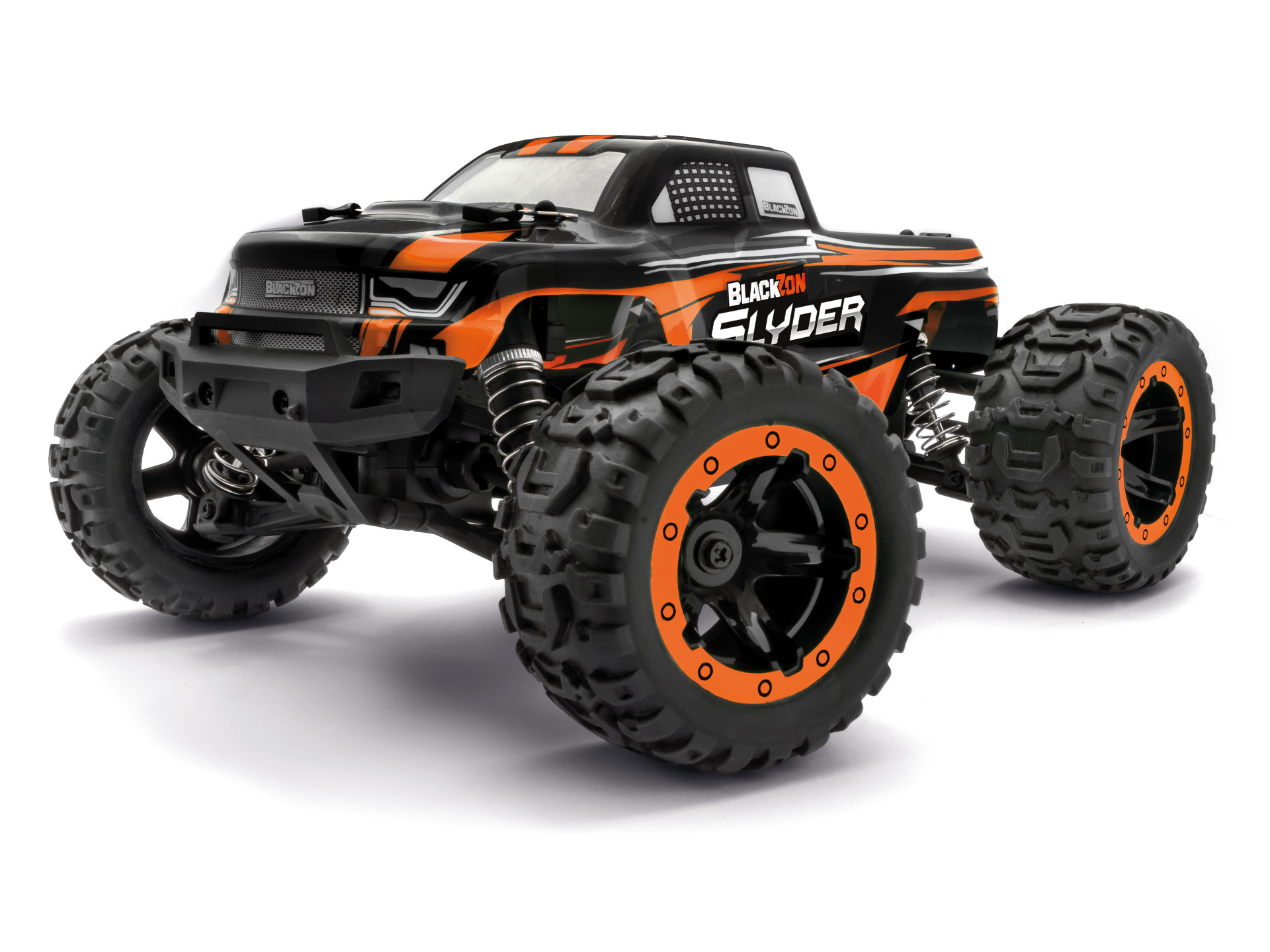 BLACKZON Slyder MT Orange 1/16 4WD Elektro RC Monster Truck 540099 - Abbildung 1