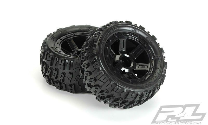 Pro-Line Trencher 2.2Zoll M2 auf Desperado Felge TRX E-Revo 1:16 1194-11 - Abbildung 1