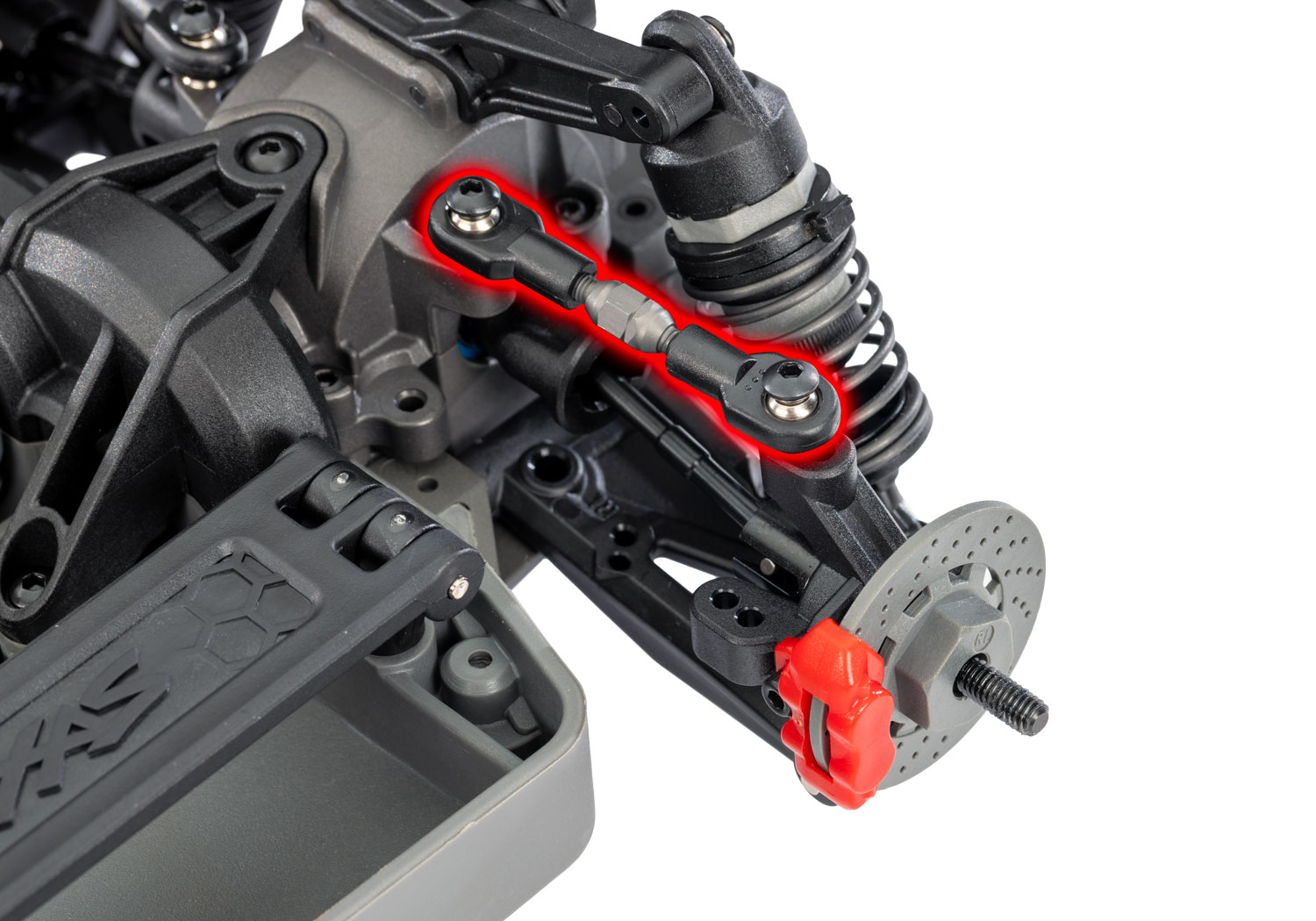 Traxxas 4-TEC Nissan 240SX rot 1/10 Drift RTR Brushed ohne Akku/Ladegerät 105247-4-RED - Abbildung 10