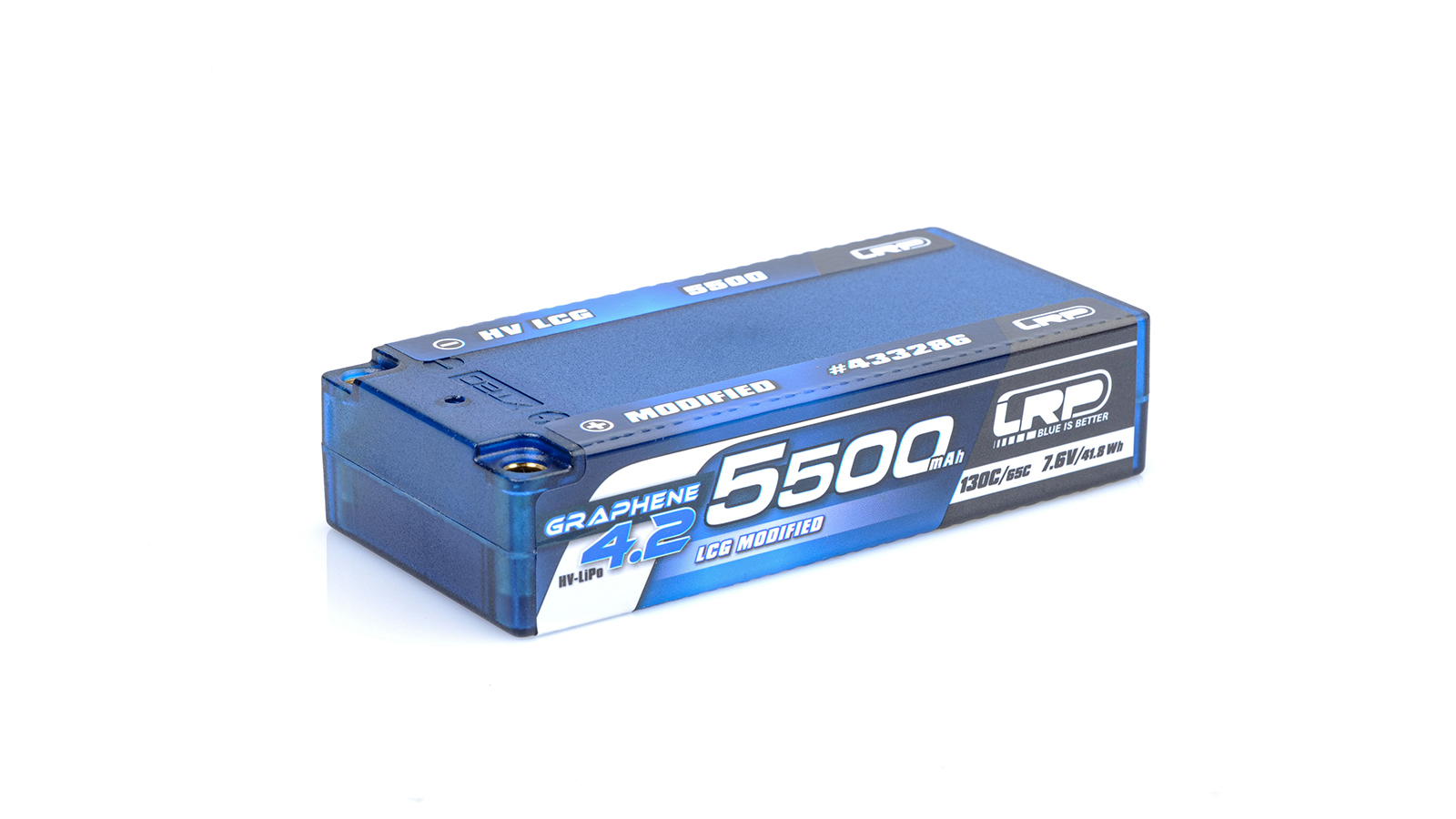LRP HV LCG Modified Shorty GRAPHENE-4.2 5500mAh Hardcase Battery 7.6V LiPo 130C / 65C