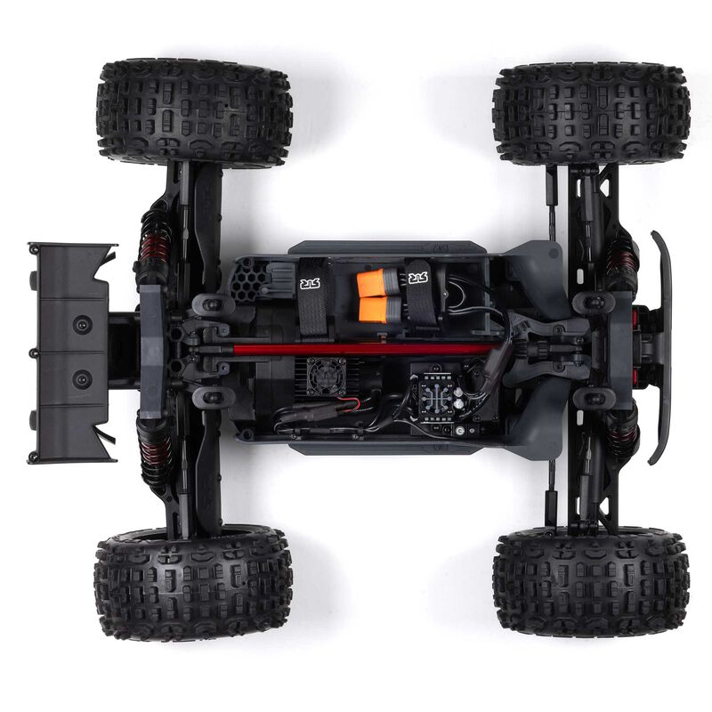 ARRMA 1/10 OUTCAST 4X4 4S V2 BLX Stunt Truck RTR, Red ARA4410V2T4