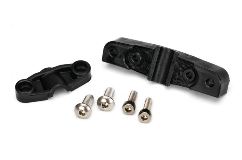 Traxxas Stopfrohrträger Halterung (oben+unten) + Schrauben 5778